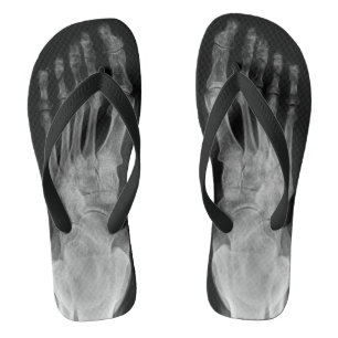 Röntgenanatomie skelet poten koele flip-pons teenslippers