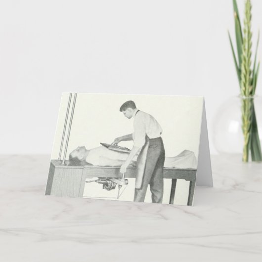  röntgenfoto-Man Kaart (Voorkant)