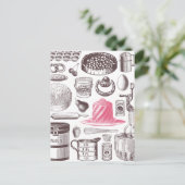 Röntgenfoto patisserie Briefkaart (Staand voorkant)