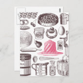 Röntgenfoto patisserie Briefkaart (Voorkant / Achterkant)