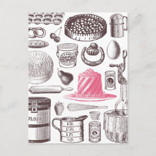 Röntgenfoto patisserie Briefkaart