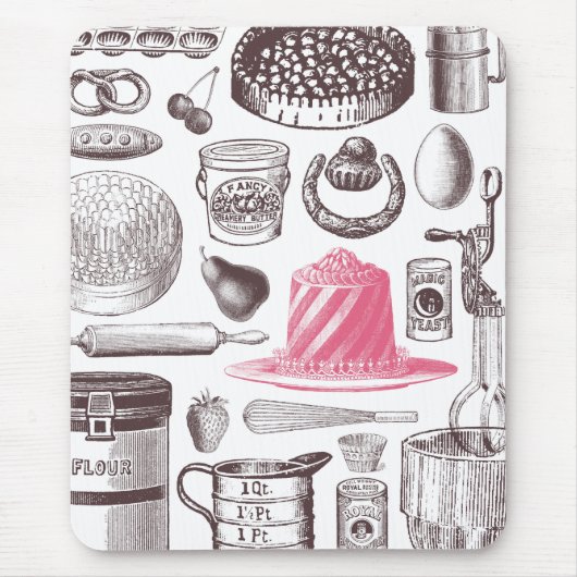 Röntgenfoto Patisserie Mousepad Muismat (Voorkant)