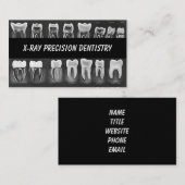 Röntgenfoto Precisie Tandarts Visitekaartje (Voorkant / Achterkant)