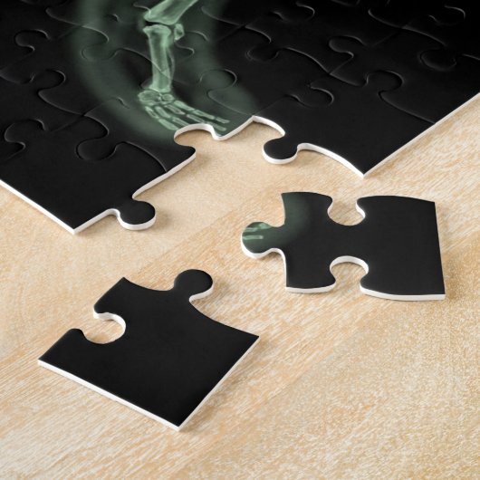 Röntgenfoto Teddybeer! Legpuzzel (Zijkant)