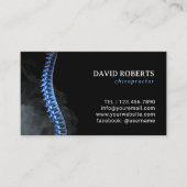 röntgenfoto van chiropractor-chipset afsprakenkaartje (Voorkant)