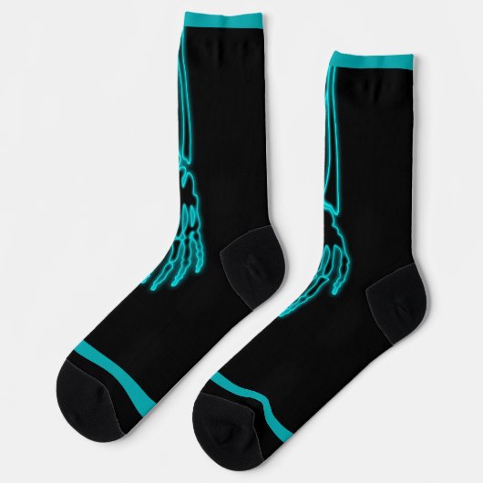 Röntgenfoto van hand en vinger Botten Stijlvolle D Sokken (Links)