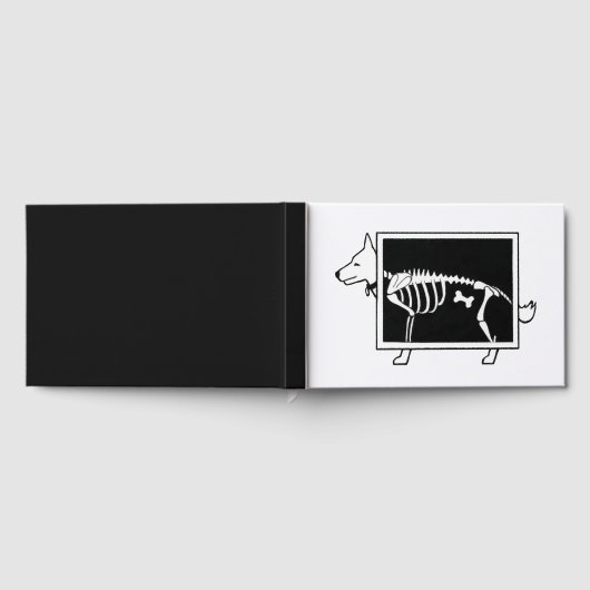 Röntgenfoto van hond gastenboek (Volledig)