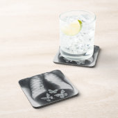 Röntgenfoto van vlinders in de maag bier onderzetter (Rechterzijde)