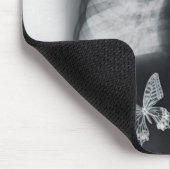 Röntgenfoto van vlinders in de maag muismat (Hoek)