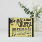 röntgenfoto's! Kijk door kleding (soort kleding) Briefkaart (Staand voorkant)