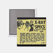 röntgenfoto's! Kijk door kleding (soort kleding) Magneet (Voorkant / Achterkant)