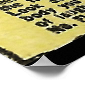 röntgenfoto's! Kijk door kleding (soort kleding) Poster (Hoek)