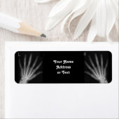 Röntgenfoto's met extra cijfers rechts en links etiket (Insitu)