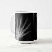 Röntgenfoto's met extra cijfers rechts en links koffiemok (Voorkant links)