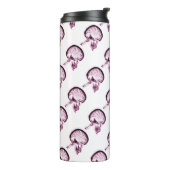 Röntgenfoto's Vision Skull Brain Matter - Roze Thermosbeker (Gedraaid links)