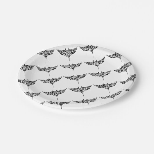 röntgenideeën papieren bordje (Gekanteld)