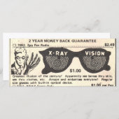  röntgenkaart voor komische boeken (Voorkant / Achterkant)