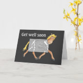 Röntgenkaart voor paarden, kom snel. kaart (Gele Bloem)