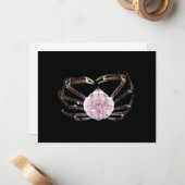 Röntgenkrab Notitiekaartje (Voorkant / Achterkant in situ)