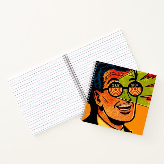 röntgenluidspreker notitieboek (Binnen)