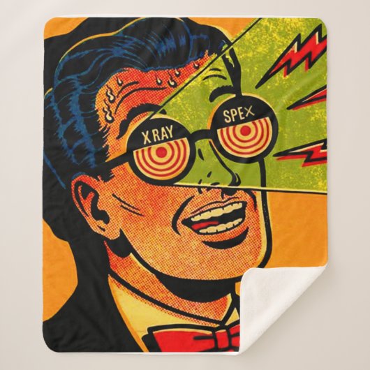 röntgenluidspreker sherpa deken (Voorkant)