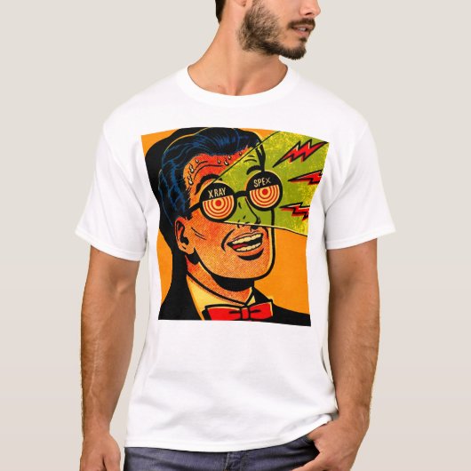 röntgenluidspreker t-shirt (Voorkant)