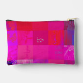 Röntgenmeisjes Glitch Art Raster Hot Pink Etui (Achterkant)