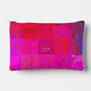 Röntgenmeisjes Glitch Art Raster Hot Pink Etui