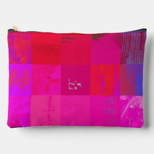 Röntgenmeisjes Glitch Art Raster Hot Pink Etui