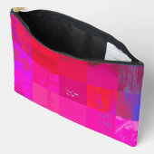 Röntgenmeisjes Glitch Art Raster Hot Pink Etui (Open)