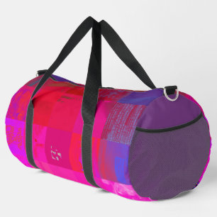 Röntgenmeisjes Glitch Art Raster Hot Pink Plunjezak
