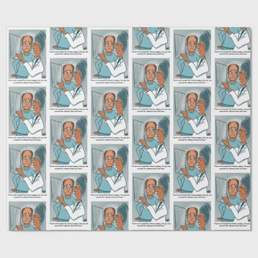 Röntgenopvulpapier Cadeaupapier (Vlak)