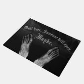 Röntgenradiologie medische voeten wachten hier deurmat (Schuin)