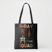 Röntgenskeleton Botten Radioloog Funny Radiology Tote Bag (Voorkant)