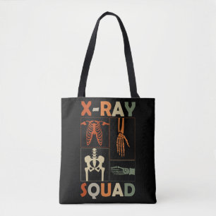 Röntgenskeleton Botten Radioloog Funny Radiology Tote Bag