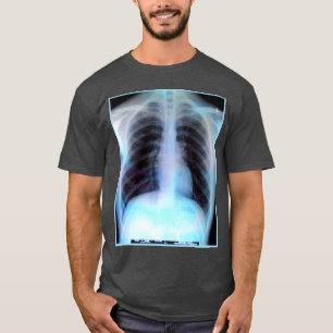 Röntgenstraal van ribcage-Shirt T-shirt
