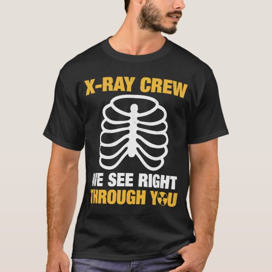 Röntgenstraaltechnologie Team Rad Tech T-shirt (Voorkant)