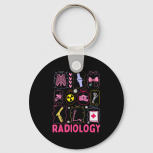 Röntgenstraling Rad Tech Radiologie Gezondheidszor Sleutelhanger