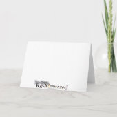 Röntgenstraling - radioactief groen kaart (Achterkant)