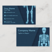 Röntgentechnicus Orthopedisch Reumatoloog Visitekaartje (Voorkant / Achterkant)