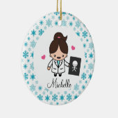 röntgentechnicus röntgenradioloog keramisch ornament (Rechts)