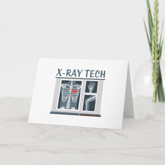 röntgentechnologie kaart (Voorkant)