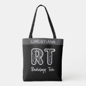 Röntgentechnologie van RT-radiotechnicus op maat Tote Bag (Achterkant)