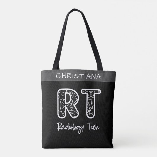 Röntgentechnologie van RT-radiotechnicus op maat Tote Bag (Achterkant)