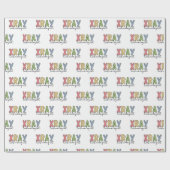 Röntgentechnologische radioloog Tech Radiology Gif Cadeaupapier (Vlak)