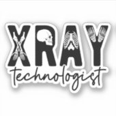 Röntgentechnoloog, Radiologie Tech, Radiograaf Sticker (Voorkant)