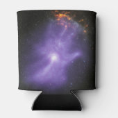 Röntgentelescopen spookachtige kosmische hand blikjeskoeler (Achterkant)