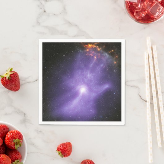 Röntgentelescopen spookachtige kosmische hand servet (Insitu)