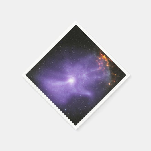 Röntgentelescopen spookachtige kosmische hand servet (Hoek)