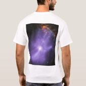 Röntgentelescopen spookachtige kosmische hand t-shirt (Achterkant)